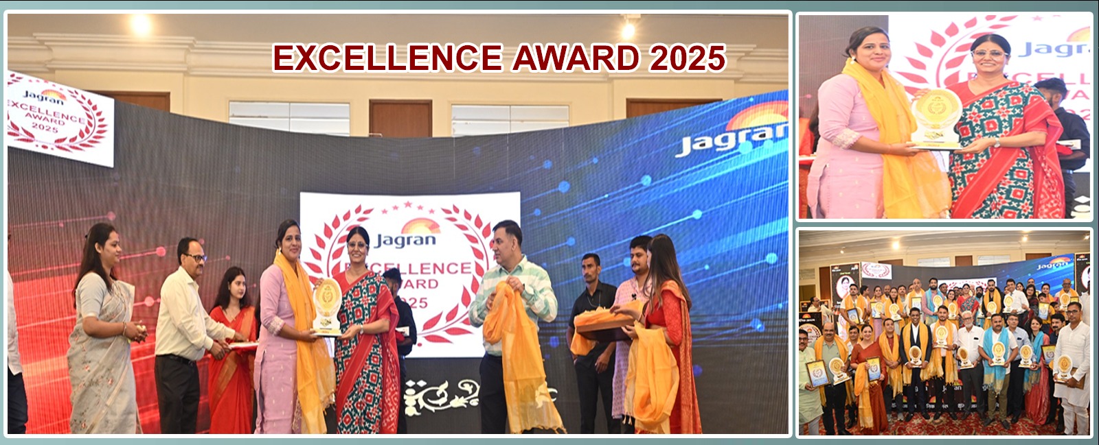 Excellence Award ceremoney by Honerable Union Minister of State for Ministry of Chemicals and Fertilizers & Ministry of Health and Family Welfare